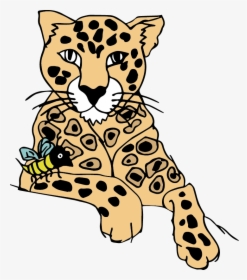 Cliparts For Free Download Leopard Clipart Baby Leopard - Leopard Drawing Png, Transparent Png, Transparent PNG
