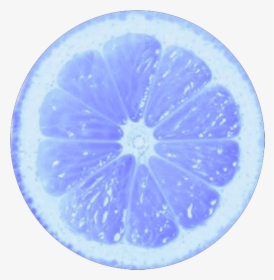 ##circle #limon #blue #circulo #png #tumblr #colors - Transparent Background Lemon Slice Png, Png Download, Transparent PNG