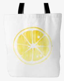 Transparent Lemon Slice Png - Tote Bag, Png Download, Transparent PNG