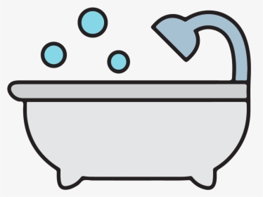 Cliparts For Free Download Bathtub Clipart Bubble Bath - Bath Clipart Transparency, HD Png Download, Transparent PNG