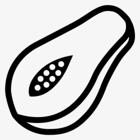 Papaya Icon Clipart , Png Download - Papaya Icon, Transparent Png, Transparent PNG