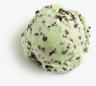 Mint Ice Cream Png - Mint Chocolate Chip Ice Cream Scoop, Transparent Png, Transparent PNG