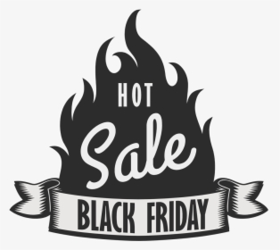 Black Friday Clipart Png - Black Friday Hot Sale, Transparent Png, Transparent PNG