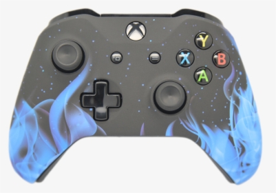 Blue Flame Xbox One Controller, HD Png Download, Transparent PNG