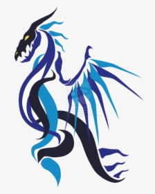 Blue - Flame - White - Background - Blue Dragon Png Logo, Transparent Png, Transparent PNG
