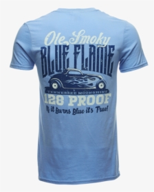 Blue Flame Hot Rod Tee - Active Shirt, HD Png Download, Transparent PNG