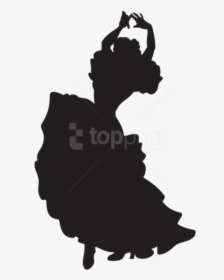 Free Png Spanish Dancer Silhouette Png - Spanish Dancer Transparent, Png Download, Transparent PNG
