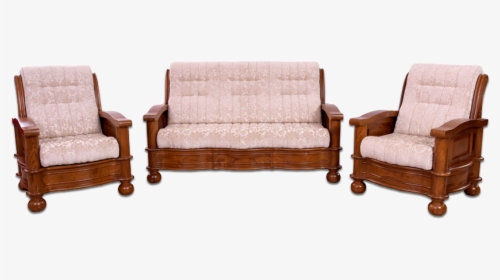 Wooden Sofa Coimbatore - Wooden Sofa Set Png, Transparent Png, Transparent PNG