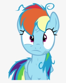 We Got The Wrong Pony Vector By Darkfear - My Little Pony Twilight And Rainbow Dash, HD Png Download, Transparent PNG