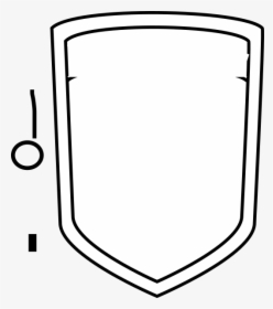 Transparent Blank Shield Clipart - Blank Soccer Shield Template, HD Png Download, Transparent PNG