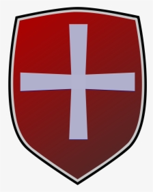 This Free Icons Png Design Of Red Shield , Png Download - Clip Art, Transparent Png, Transparent PNG