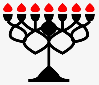 Menorah - Hanukkah, HD Png Download, Transparent PNG