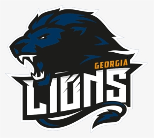 Lions Sports Team Logo Clipart , Png Download - Graphic Design, Transparent Png, Transparent PNG