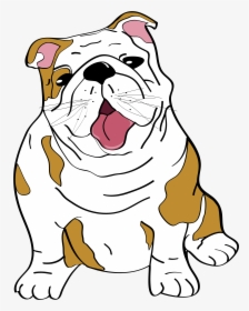 English Bulldog Design By Animalcreations - Dog Yawns, HD Png Download, Transparent PNG