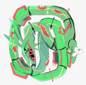 Rayquaza Ouroboros, HD Png Download, Transparent PNG