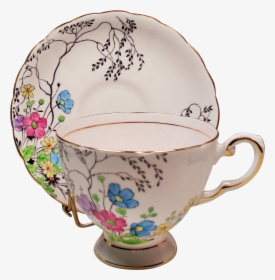 Vintage Tuscan England Bone China Pale Pink Teacup - Ceramic, HD Png Download, Transparent PNG