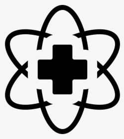 Medical Tech Symbol - Nuclear Physics Png, Transparent Png, Transparent PNG