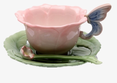 Image - Butterfly Teacup, HD Png Download, Transparent PNG