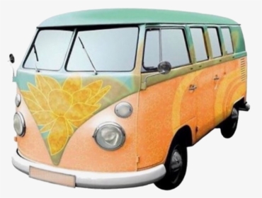 #moodboard #niche #aesthetic #car #van #hippie #hippiecar - Van Aesthetic, HD Png Download, Transparent PNG