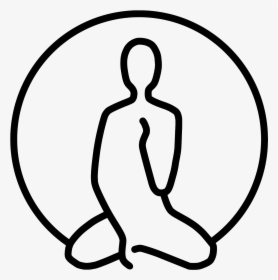 Clip Art Royalty Free Stock Buddah Drawing Beginner - Love Meditation Drawing, HD Png Download, Transparent PNG