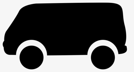 Van Black Silhouette From Side View Svg Png Icon Free - Van Silhouette Png, Transparent Png, Transparent PNG