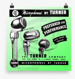 Turner Vintage Ad Print - Flyer, HD Png Download, Transparent PNG