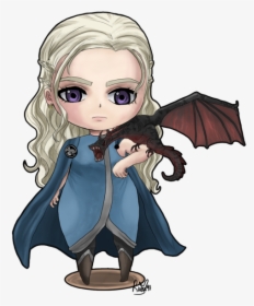 Jon Snow Clipart Daenerys - Game Of Thrones Chibi, HD Png Download, Transparent PNG