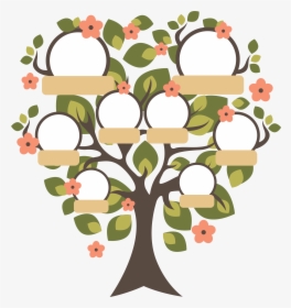Family Tree Arbol Genealogico Png Clipart , Png Download - Family Tree Clipart Png, Transparent Png, Transparent PNG