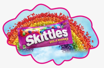 Transparent Skittles Png - Skittles Rainbow, Png Download, Transparent PNG