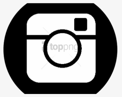 Transparent Instagram Circle Png - Black Instagram Logo Transparent, Png Download, Transparent PNG