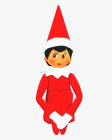 Elf On A Shelf Christmas Happy - Letter Free Elf On The Shelf Printables, HD Png Download, Transparent PNG