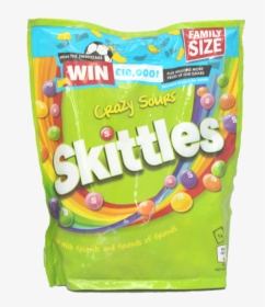 Skittles Crazy Sours Family Size - Skittles Crazy Cores, HD Png Download, Transparent PNG