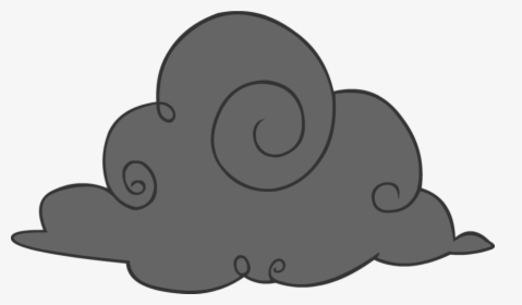 Transparent Storm Cloud Png - Black Clouds Clipart, Png Download, Transparent PNG