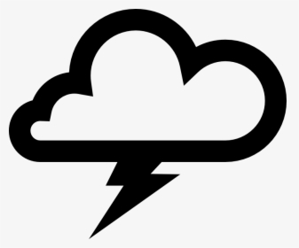Thunder Cloud Icon - Thunder Cloud Icon Png, Transparent Png, Transparent PNG