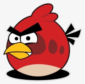 Red Angry Bird Vector, HD Png Download, Transparent PNG