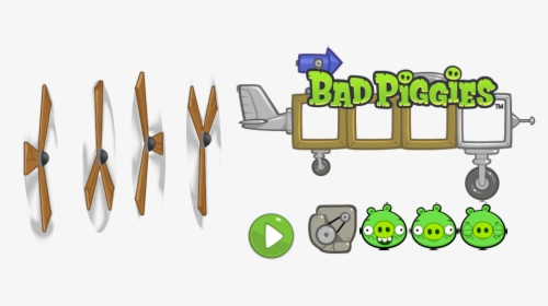 Abpc Badpiggies Promo - Angry Birds Sprites, HD Png Download, Transparent PNG
