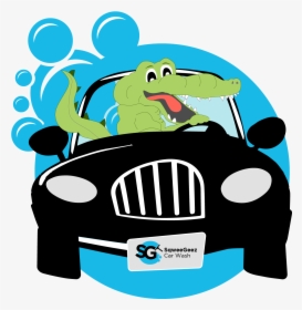 Alligator Washing A Car, HD Png Download, Transparent PNG
