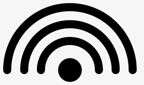 Wifi Transparent Wave - Wifi Wave Icon Png, Png Download, Transparent PNG