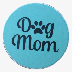 Dog Mom Paw Print Auto Car Coaster Absorbent Stone - Drink Coaster, HD Png Download, Transparent PNG