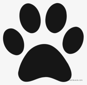 Awesome Paw Print Animal Free Black White Clipart Images - Bear Paw Clipart, HD Png Download, Transparent PNG