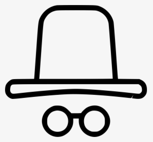 Hat Glasses Tophat Old Vintage, HD Png Download, Transparent PNG