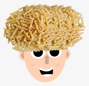 Pasta, Boy, Hair, Curly, Smile, Food - Curly Hair Png Boy, Transparent Png, Transparent PNG