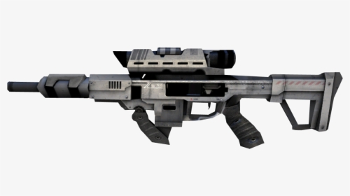 Assault Rifle Png - Silenced Sniper Rifle Halo, Transparent Png, Transparent PNG