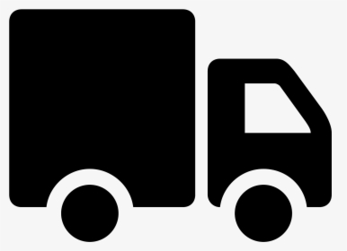 Free Download And Vector - Truck Icon Black Png, Transparent Png, Transparent PNG