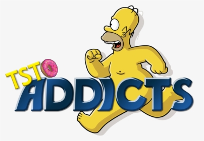 Naked Homer Running - Homer Simpson, HD Png Download, Transparent PNG