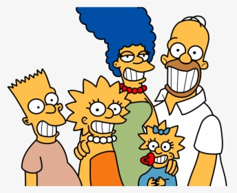 Free Download Simpson Family Vector Clipart Homer Simpson - Simpsons Family Vector, HD Png Download, Transparent PNG