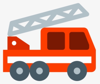 Fire Truck Icon - Firefighter, HD Png Download, Transparent PNG