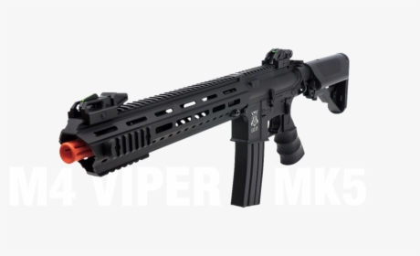 Black Ops Viper Airsoft Rifle - M4 Viper Mk5 Airsoft Gun, HD Png Download, Transparent PNG
