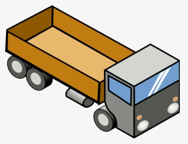 Iso Truck 4 Clipart - Truck Clip Art, HD Png Download, Transparent PNG