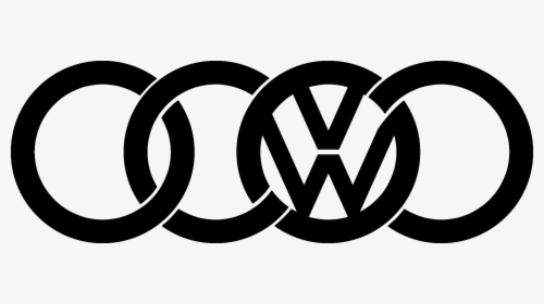 Audi Vw Logo, HD Png Download, Transparent PNG